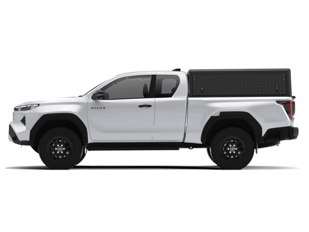 Hardtop Alu-Cab Explorer – Toyota Hilux Travo 2026+ Extra Cab, blacha ryflowana