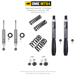Zestaw OME MT64 – Toyota Land Cruiser 200 2007–2021 4.5 Diesel, przód 50/tył 20 mm, KDSS, stałe 200 kg z tyłu; przód standardowe; tył mocniejsze