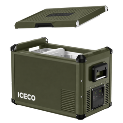 Lodówka kompresorowa ICECO VL45PROD 45 l 12/24 V Dual Zone – oliwkowa