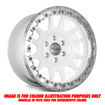 Felga aluminiowa Evo Corse Dakar BL Forged 9x17" do off-roadu i rajdów terenowych - biała - Toyota