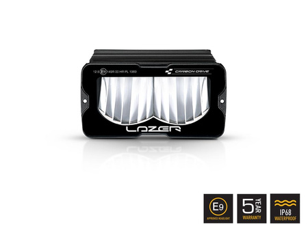 Reflektor LED Lazer Lamps Carbon-2 DRIVE Yellow Dip — światło białe / żółte