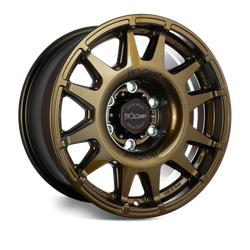 Felga aluminiowa Evo Corse DakarSuperZero 8.5x17" do off-roadu i rajdów terenowych - brązowa z połyskiem - Toyota