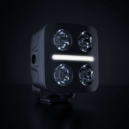 Światła drogowe Strands biało-żółte Nuuk D-Line QB Driving Light 3"