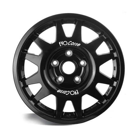 Felga aluminiowa Evo Corse DakarZero 8x17" do off-roadu i rajdów terenowych - czarna z połyskiem - Toyota