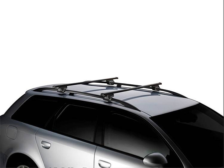 Belki dachowe Thule SquareBar 220 cm – 2 szt., czarne