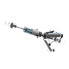 Teleskopowa lampa kempingowa LED OuTask TD-1 500 lm – jasnoszara