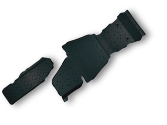 Komplet osłon podwozia Toyota Land Cruiser Prado 250 RAYO – grafitowy