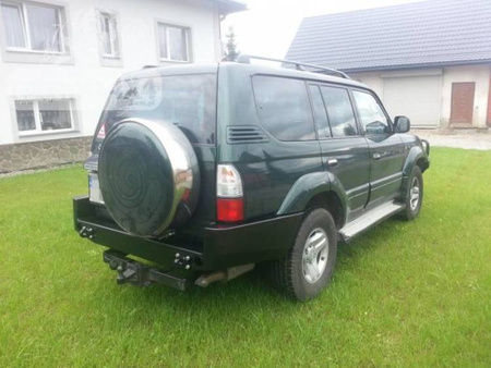 Zderzak tylny do wersji z plastikowymi poszerzeniami nadkoli Fabryka4X4 – Toyota Land Cruiser J95