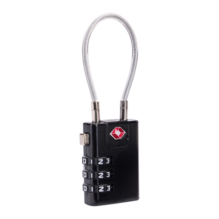 Kłódka linkowa do bagażu Thule TSA Cable Lock – kolor czarny