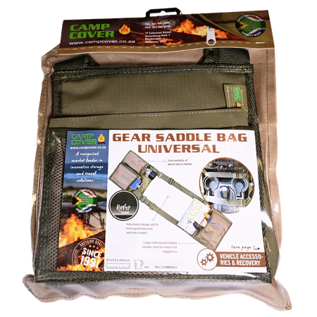 Organizer na tunel środkowy Camp Cover Gear Saddle — Universal — kolor khaki