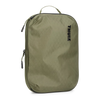 Półprzezroczysty pokrowiec Thule Compression Packing Cube - miękka zieleń, średni