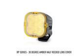 Soczewka rozpraszająca Lazer Lamps RP / Utility-80 HD — bursztynowa, 30°, częściowo ryflowana