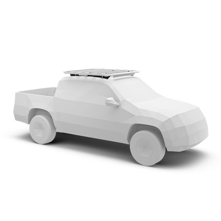 Mocowania szynowe Thule Caprock Rail Mount – Mitsubishi L200 Double Cab, 2015-2023, Mitsubishi Triton Double Cab, 2015-2023 & Fiat Fullback Double Cab Pickup, 2015