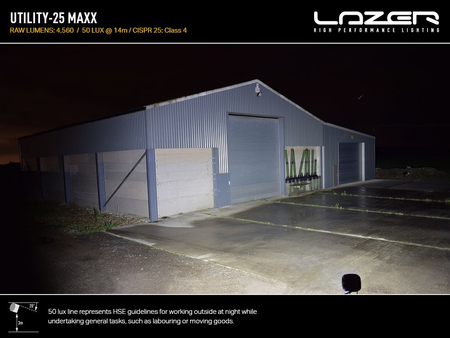 Lampa robocza LED Lazer Lamps Utility-25 MAXX