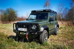 Zderzak przedni z bullbarem demontowanym Fabryka4X4 – Suzuki Jimny IV 1.5 benzyna