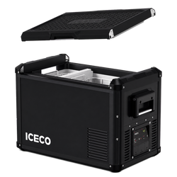 Lodówka kompresorowa ICECO VL45PROD 45 l 12/24 V Dual Zone – czarna