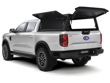 Zabudowa Alu-Cab Hardtop "Guard" Ford Ranger (2023+) Double Cab z ryflowaną blachą