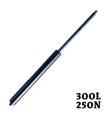 Siłownik gazowy Alu-Cab – 300 mm, 250 N