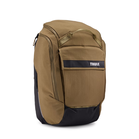 Hybrydowa sakwa rowerowa i plecak Thule Paramount 26L - brązowa nutria