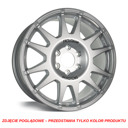 Felga aluminiowa Evo Corse DakarZero 9x20" do aut terenowych i miejskich - srebrna  - Ford, Volkswagen