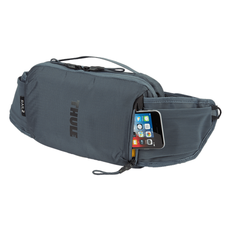 Torba biodrowa Thule Rail 2 l – szara dark slate
