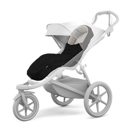 Śpiworek do wózka Thule Stroller Footmuff - czarny