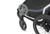 Przyczepka rowerowa wielofunkcyjna na dwa miejsca Thule Chariot Cab – ciemnoszara
