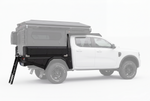 AluBlack Platforma ładunkowa ze skrzyniami do przechowywania do Ford Ranger 2023+ z podwójną kabiną, zestaw do Alu-Cab ModCAP