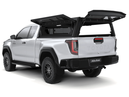 Hardtop Alu-Cab Contour – Toyota Hilux Travo 2026+ Extra Cab, z oknami bocznymi