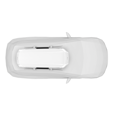 Box dachowy Thule Motion 3 XL 490 l – biały z połyskiem