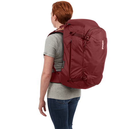 Plecak trekkingowy damski Thule Landmark 40 l – czerwony dark bordeaux