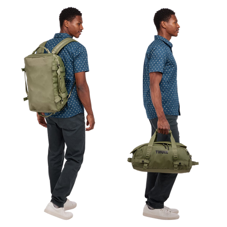 Torba podróżna Thule Chasm 30 l typu 2 w 1 – torba / plecak – oliwkowa