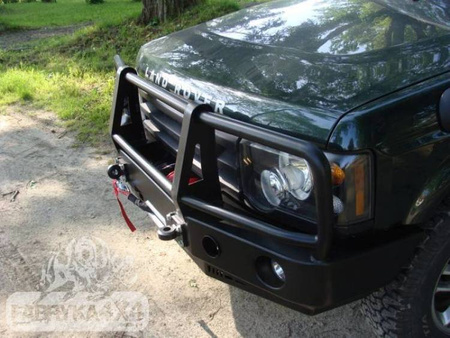 FABRYKA 4X4 ZDERZAK PRZÓD Z BULLBAREM WERSJA GU 4 LAND ROVER DISCOVERY II