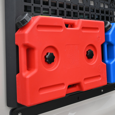 Kanister paliwowy Alu-Cab do panelu MOLLE Jimny — 10 l, czerwony