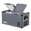 Lodówka kompresorowa ICECO VL75PROD 75 l 12/24 V Dual Zone – szara