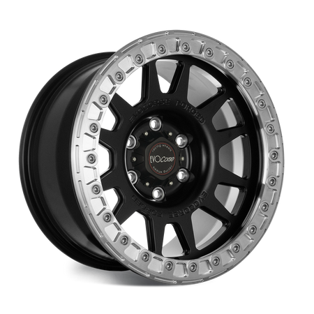 Felga aluminiowa Evo Corse Dakar BL Forged 9x17" do off-roadu i rajdów terenowych - czarna matowa - Toyota