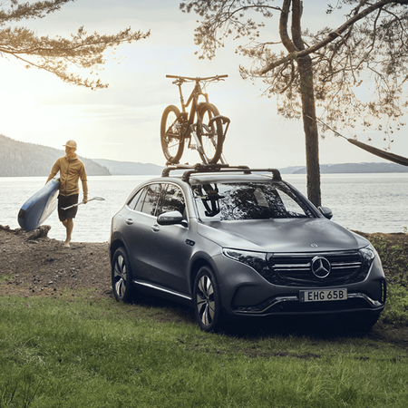 Bagażnik dachowy na rower Thule UpRide 599 – uchwyt na przednie koło