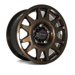 Felga aluminiowa Evo Corse DakarZero 8x17" do off-roadu i rajdów terenowych - brązowa z połyskiem - Toyota