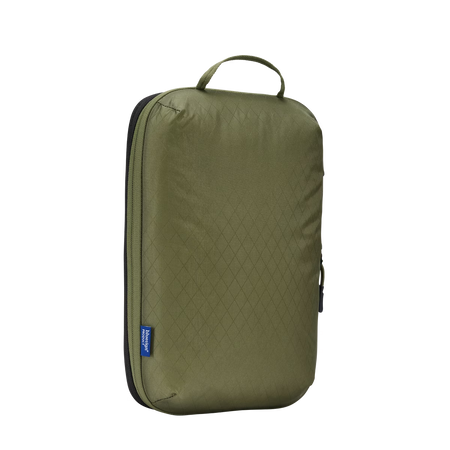 Półprzezroczysty pokrowiec Thule Compression Packing Cube – miękka zieleń, średni