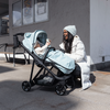 Śpiworek do wózka Thule Stroller Footmuff - niebieski