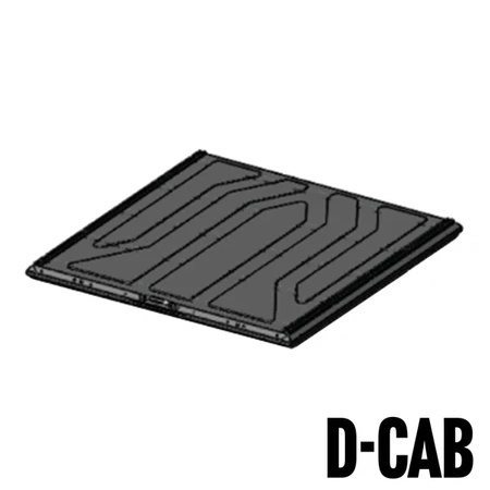 Płaski dach Alu-Cab MODCAP Worker – Double Cab