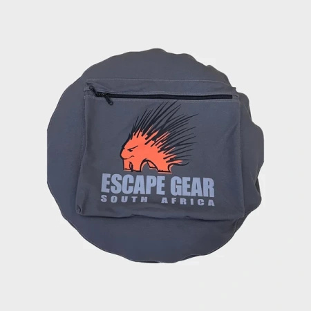 Pokrowiec na koło zapasowe Escape Gear 27 cali z torbą – szary