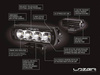 Zestaw lamp LED do grilla Lazer Lamps 2 × ST4 Evolution — Volkswagen T6 Highline / Trendline / Edition (2015–2018)