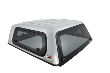 Zabudowa ARB Hardtop Canopy "Classic" Toyota Hilux (2015- ) J Deck, Double Cab, gładka, lewe okno otwierane, prawe rozsuwane