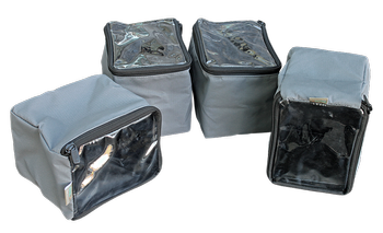 Organizery do skrzynki Camp Cover Ammo Pouch 4 × 1/4 – grafitowy