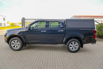 Hardtop Alu-Cab Contour – Isuzu D-Max III 2020+ Double Cab, bez okien bocznych