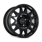 Felga aluminiowa Evo Corse DakarSuperZero 8.5x17" do off-roadu i rajdów terenowych - czarna z połyskiem - Toyota