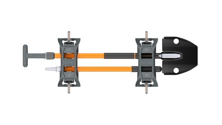 Łopata MAXTRAX All-Terrain Recovery Shovel z mocowaniem do trapów