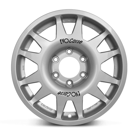 Felga aluminiowa Evo Corse DakarSuperZero 8.5x17" do off-roadu i rajdów terenowych - srebrna - Toyota