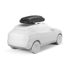 Box dachowy Thule Pulse 2 L 450 l – czarny matowy